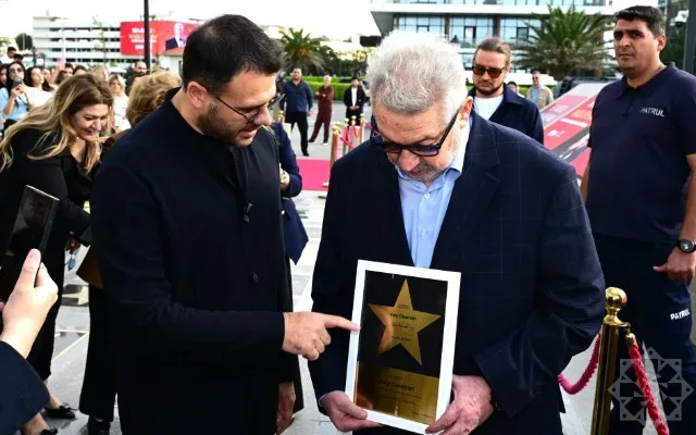 Bakıda Yuli Qusmanın adı əbədiləşdirildi - FOTOLAR