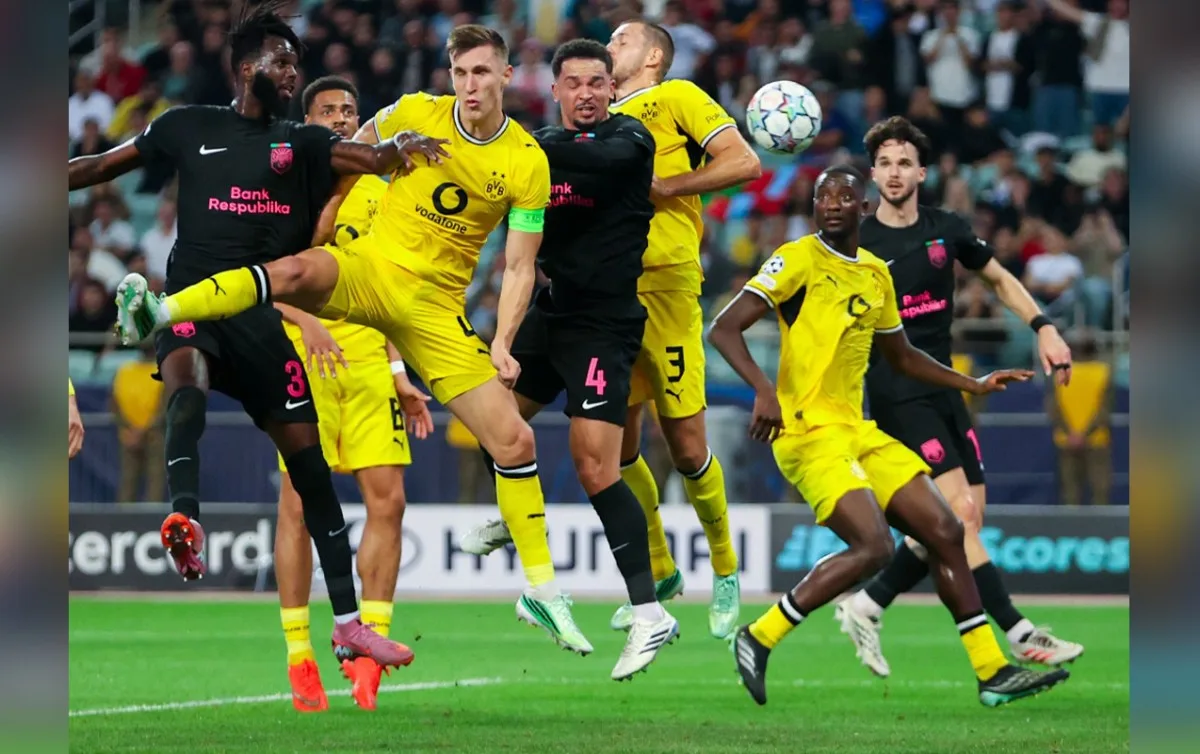 Sabah" evdə Dortmund "Borussiya"sı ilə bacarmayıb - YENİLƏNİB