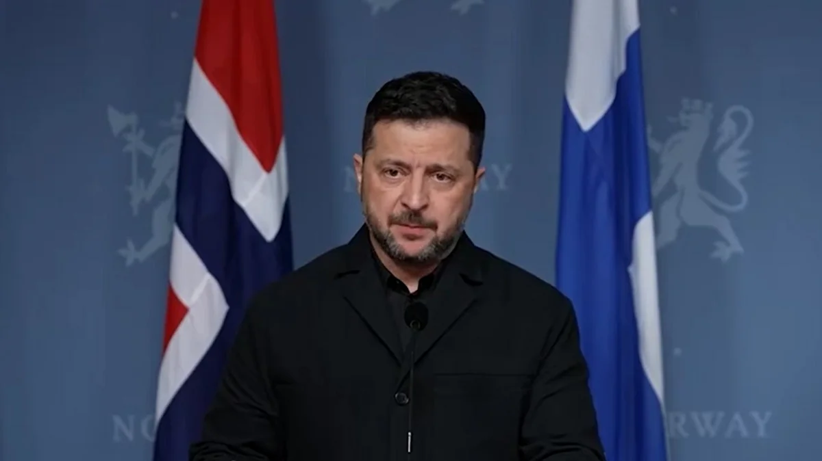 Zelenski Oslodakı danışıqların detallarını açıqlayıb