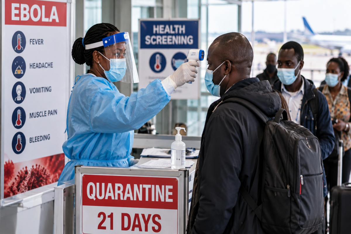Ebola təhlükəsi: Uqanda 21 günlük karantin tətbiq edib