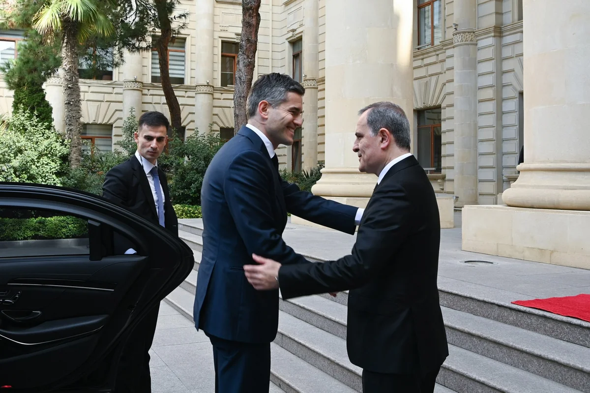 Ceyhun Bayramov niderlandlı həmkarı ilə görüşdü