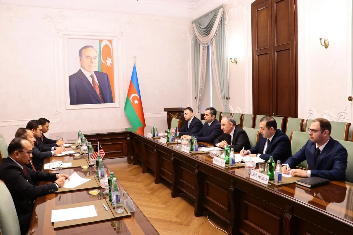 Azərbaycan və Malayziya əməkdaşlığı müzakirə olunub